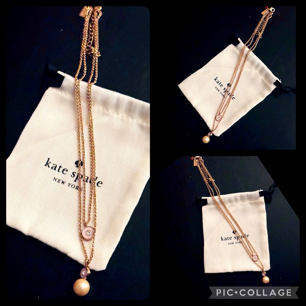 Kate Spade Rose Gold Necklace